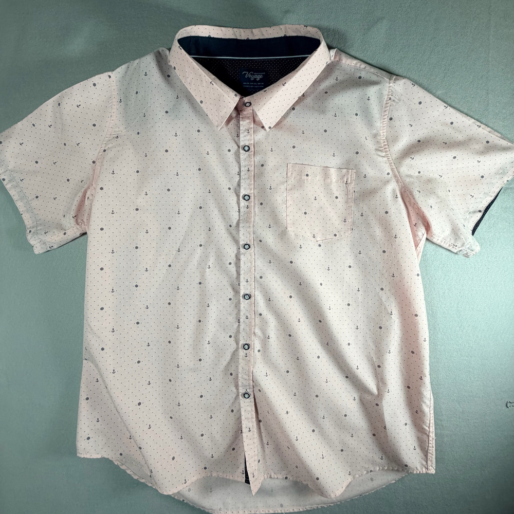 Voyage Craft Shirt  2XL Short Sleeve Nautical